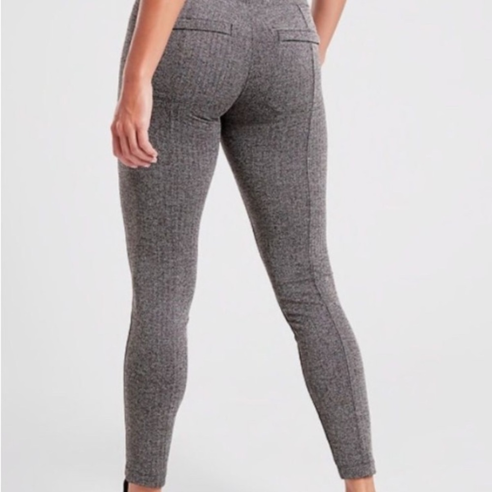 Nwt- Athleta Grey Herringbone Pattern Legging - S… - image 2